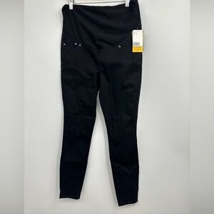 H&M Super Skinny Over Bump Maternity Jeans Stretch Denim Pants Size M NWT